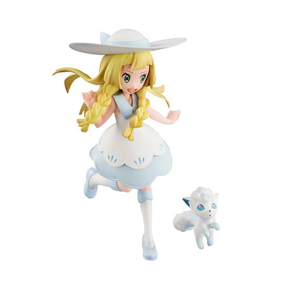 Lillie  & Alolan Vulpix / Lillie & Alola Rokon  G.E.M. Pocket Monsters Series MEGAHOUSE