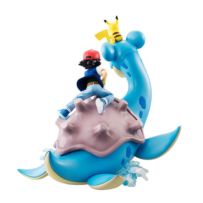 Ash Ketchum & Lapras & Pikachu / Satoshi & Laplace & Pikachu G.E.M. Pocket Monsters Series MEGAHOUSE