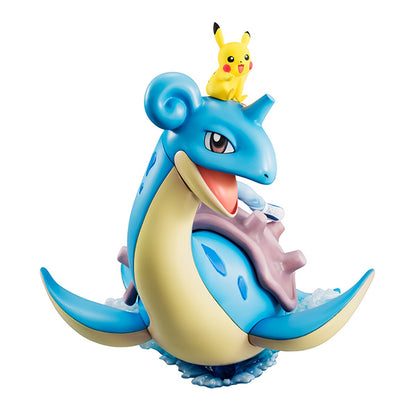 Ash Ketchum & Lapras & Pikachu / Satoshi & Laplace & Pikachu G.E.M. Pocket Monsters Series MEGAHOUSE