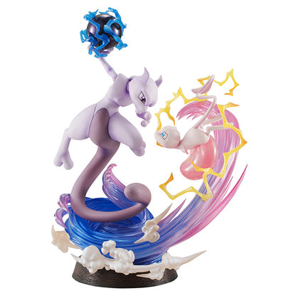 Mew &amp; Mewtwo GEMEX Series Pocket Monsters Series MEGAHOUSE
