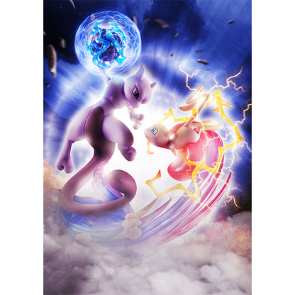 Mew &amp; Mewtwo GEMEX Series Pocket Monsters Series MEGAHOUSE