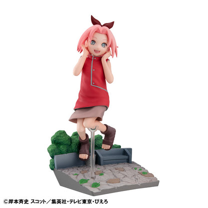 (With extra face) Sakura Haruno GO! GEM Series NARUTO Megahouse