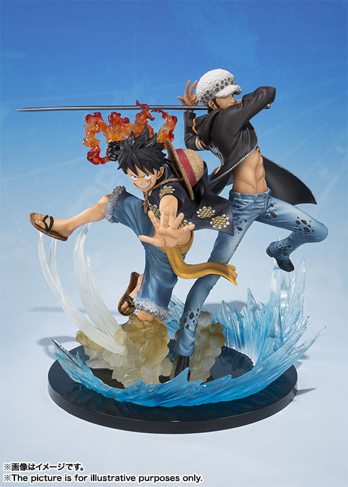 Monkey D Luffy & Trafalgar Law 5th Anniversary Edition Figuarts Zero