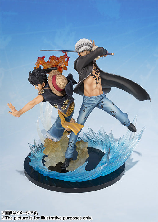 Monkey D Luffy & Trafalgar Law 5th Anniversary Edition Figuarts Zero