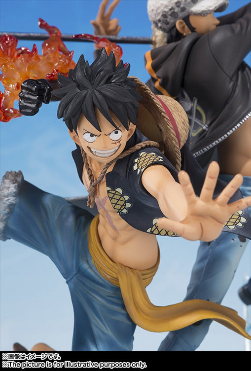 Monkey D Luffy & Trafalgar Law 5th Anniversary Edition Figuarts Zero