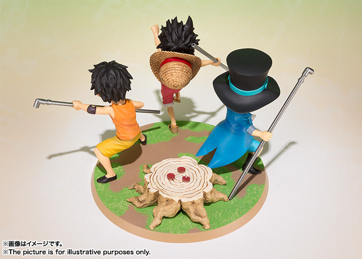 Luffy & Ace & Sabo Figuarts Zero