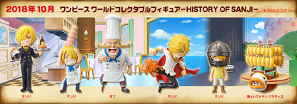 One Piece WCF Sanji History Banpresto