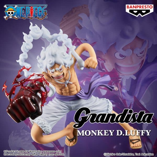Monkey D Luffy Gear 5 II  Grandista One Piece Banpresto
