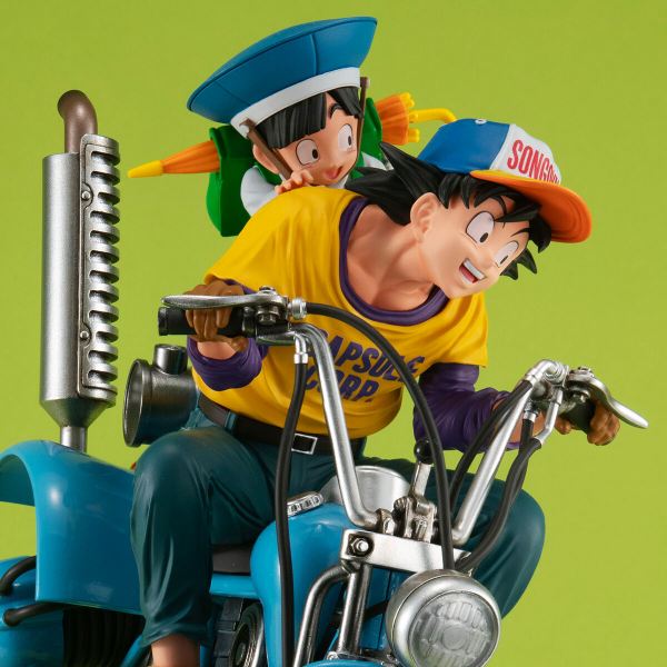 Gohan & Goku & Robot Megahouse Dragon Ball