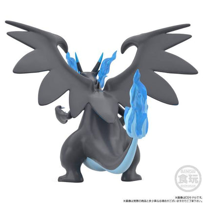 Professor Sycamore & Mega Charizard X Set Kalos Region Pokémon Scale World (2 types) Bandai