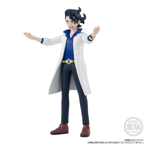 Professor Sycamore & Mega Charizard X Set Kalos Region Pokémon Scale World (2 types) Bandai