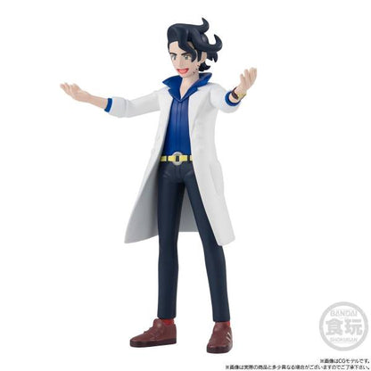 Professor Sycamore & Mega Charizard X Set Kalos Region Pokémon Scale World (2 types) Bandai