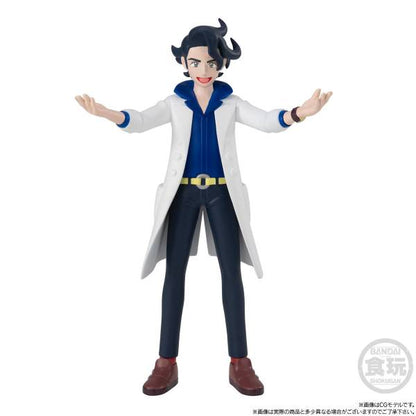 Professor Sycamore & Mega Charizard X Set Kalos Region Pokémon Scale World (2 types) Bandai