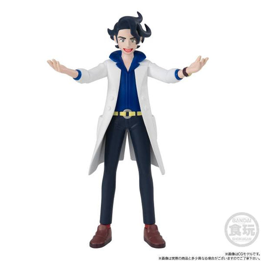 Professor Sycamore & Mega Charizard X Set Kalos Region Pokémon Scale World (2 types) Bandai