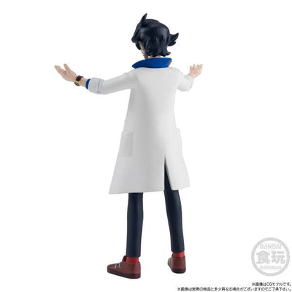 Professor Sycamore & Mega Charizard X Set Kalos Region Pokémon Scale World (2 types) Bandai