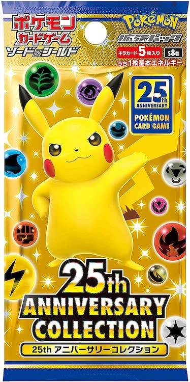 Pokemon TCG Expansion Pack: Sword & Shield Series - 25th ANNIVERSARY COLLECTION - BOX (Japan Ver.)