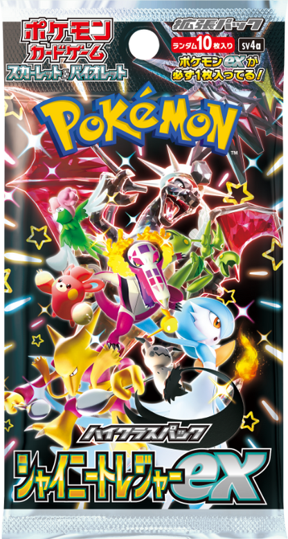 Shiny Treasure EX Scarlet & Violet Expansion Pack Pokémon Card Game (Japan Ver.)