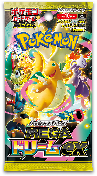 MEGA Dream EX Expansion Pack Pokémon Card Game (Japan Ver.)