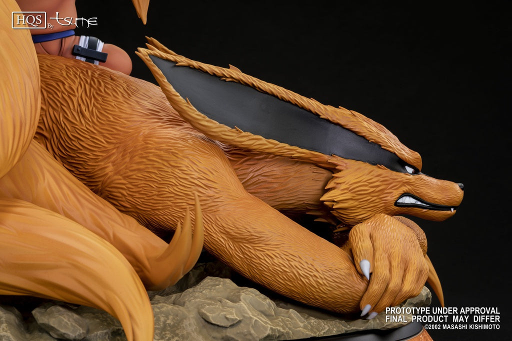 Naruto Uzumaki & Kyubi Tsume art HQS NARUTO Shippuden Tsume
