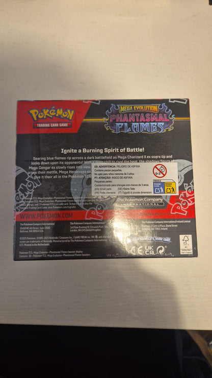 Box 36 packs Phantasmal Flames Elite Trainer Pokemon Card Game (English ver.)