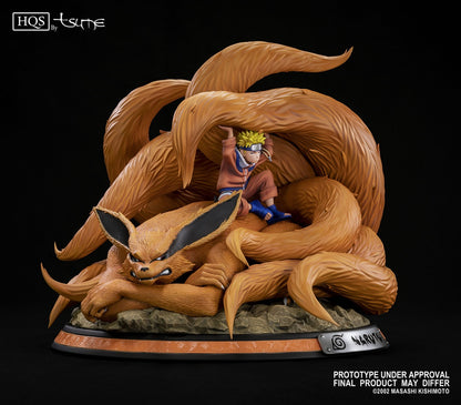 Naruto Uzumaki & Kyubi Tsume art HQS NARUTO Shippuden Tsume