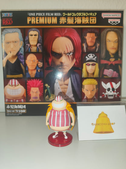 Lucky Roux One Piece Wcf premium Red Hair Pirates Banpresto (No Box)