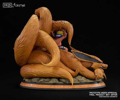 Naruto Uzumaki & Kyubi Tsume art HQS NARUTO Shippuden Tsume