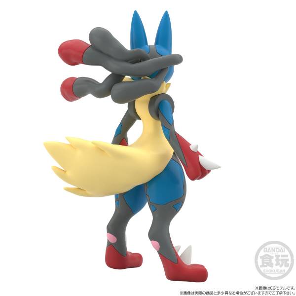 Korrina & Mega Lucario Set Kalos Region Pokémon Scale World (2 types) Bandai