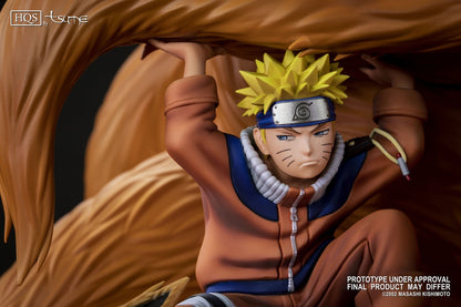 Naruto Uzumaki & Kyubi Tsume art HQS NARUTO Shippuden Tsume