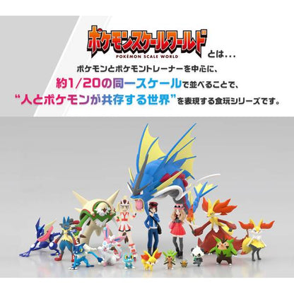 Mega Gyarados Set Kalos Region Pokémon Scale World (1 types) Bandai
