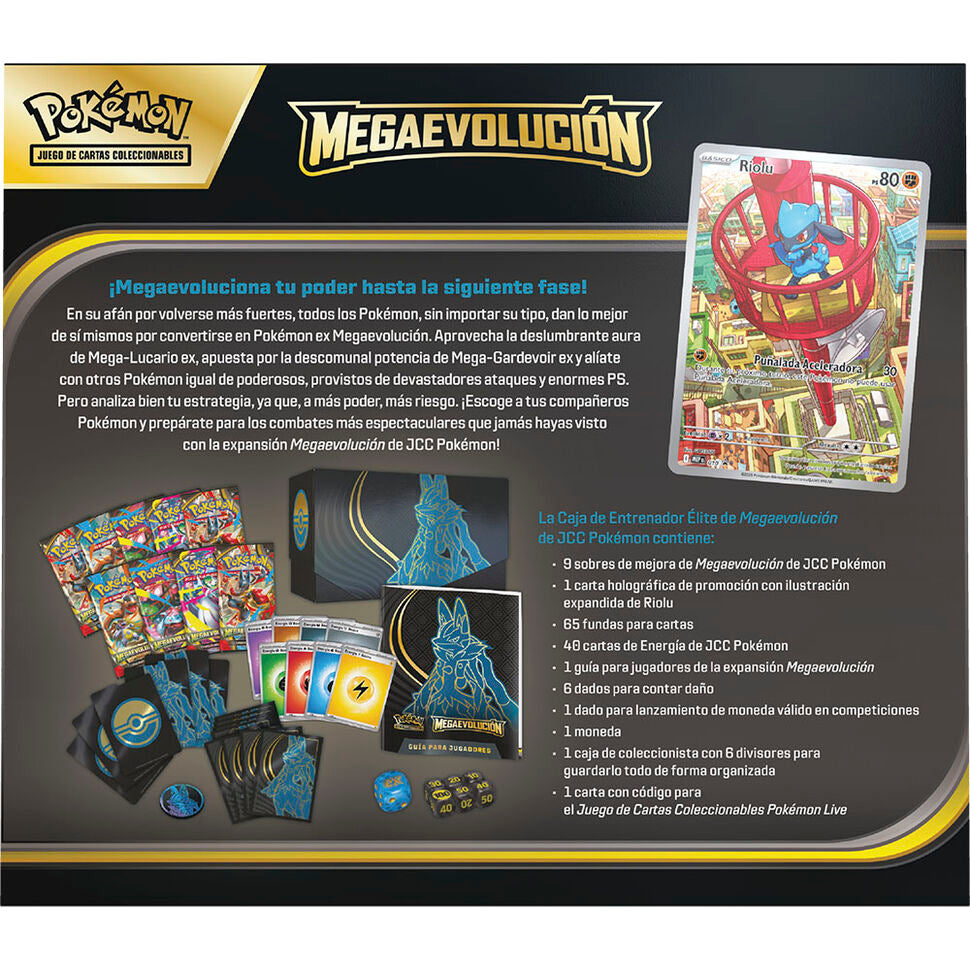 Mega Evolución Elite Trainer Pokemon Card Game (Spanish ver.)