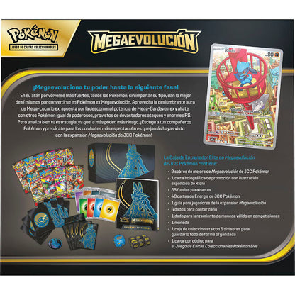 Méga Évolution Elite Trainer Jeu de Cartes Pokémon (version espagnole)