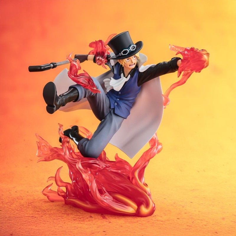 Sabo Fire Fits Rook Check Extra Battle FiguartsZERO [Super Battle] One Piece