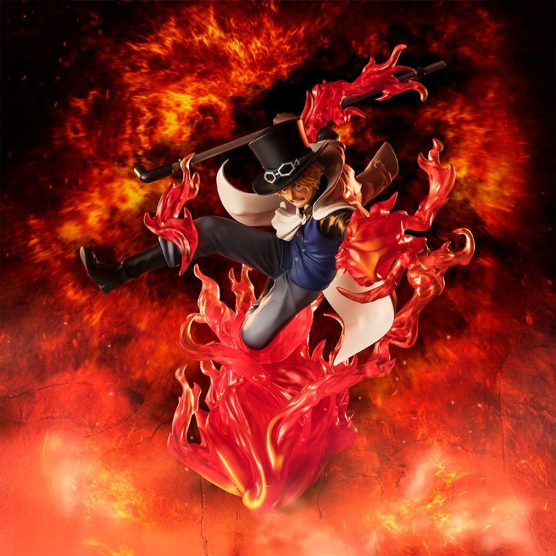 Sabo Fire Fits Rook Check Extra Battle FiguartsZERO [Super Battle] One Piece
