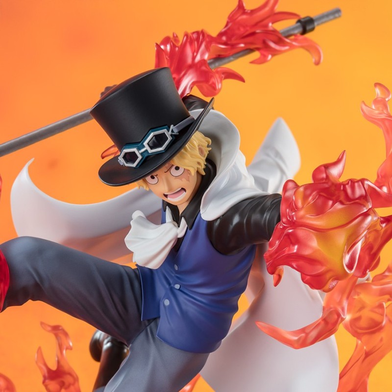 Sabo Fire Fits Rook Check Extra Battle FiguartsZERO [Super Battle] One Piece
